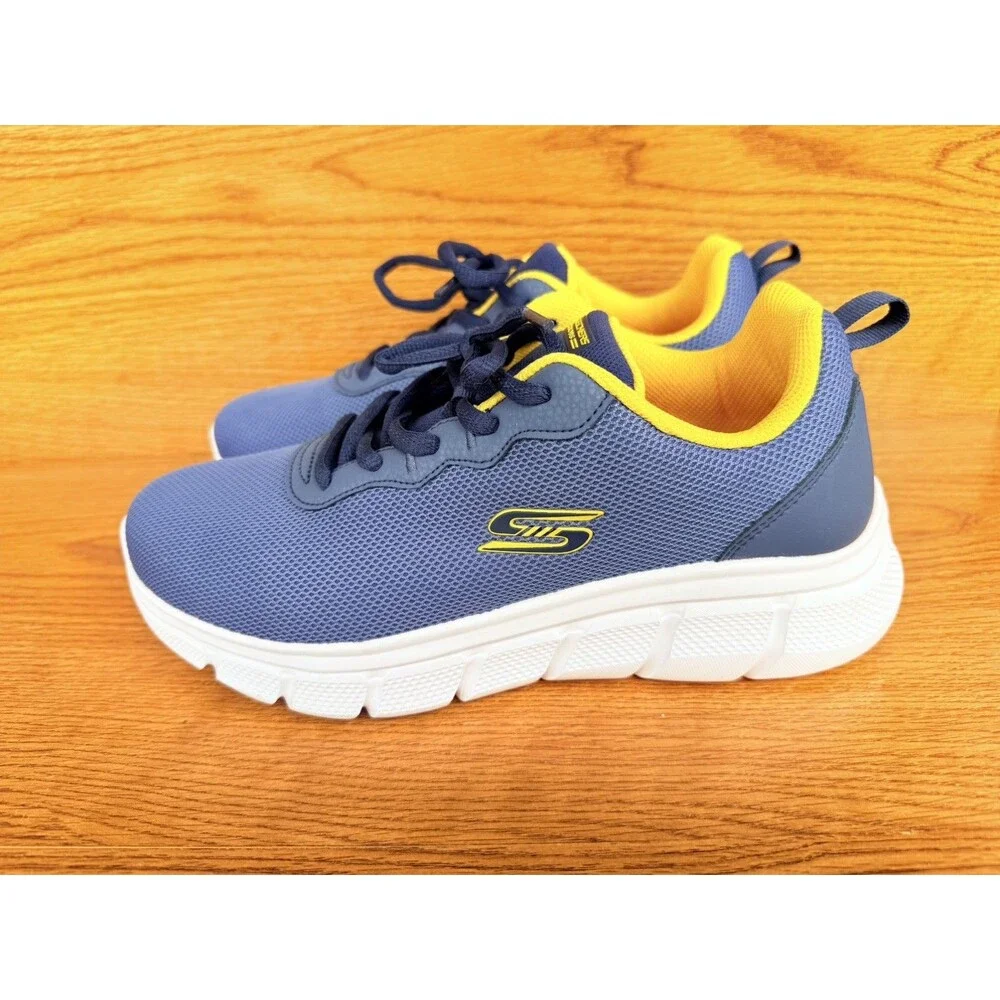 Skechers Men’s Bobs Memory Foam Sz 8.5 men’s 118109 Wide Navy